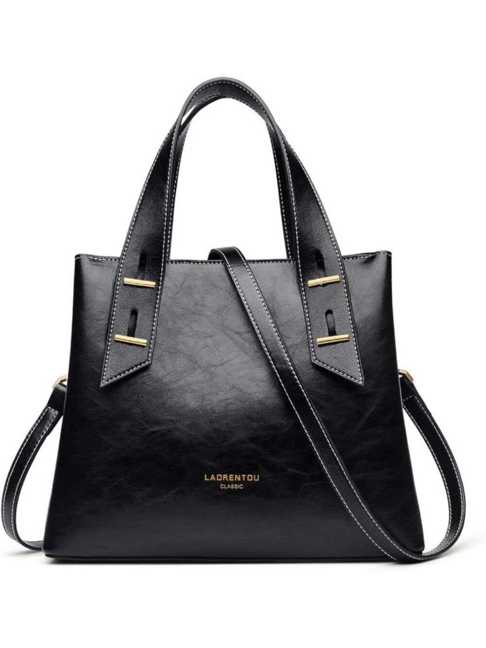 Stylish Genuine Leather Crossbody Satchel Handbags for Women - Versatile Tote